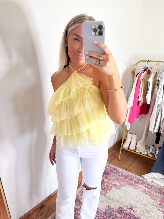 The Kolby Top (light yellow)