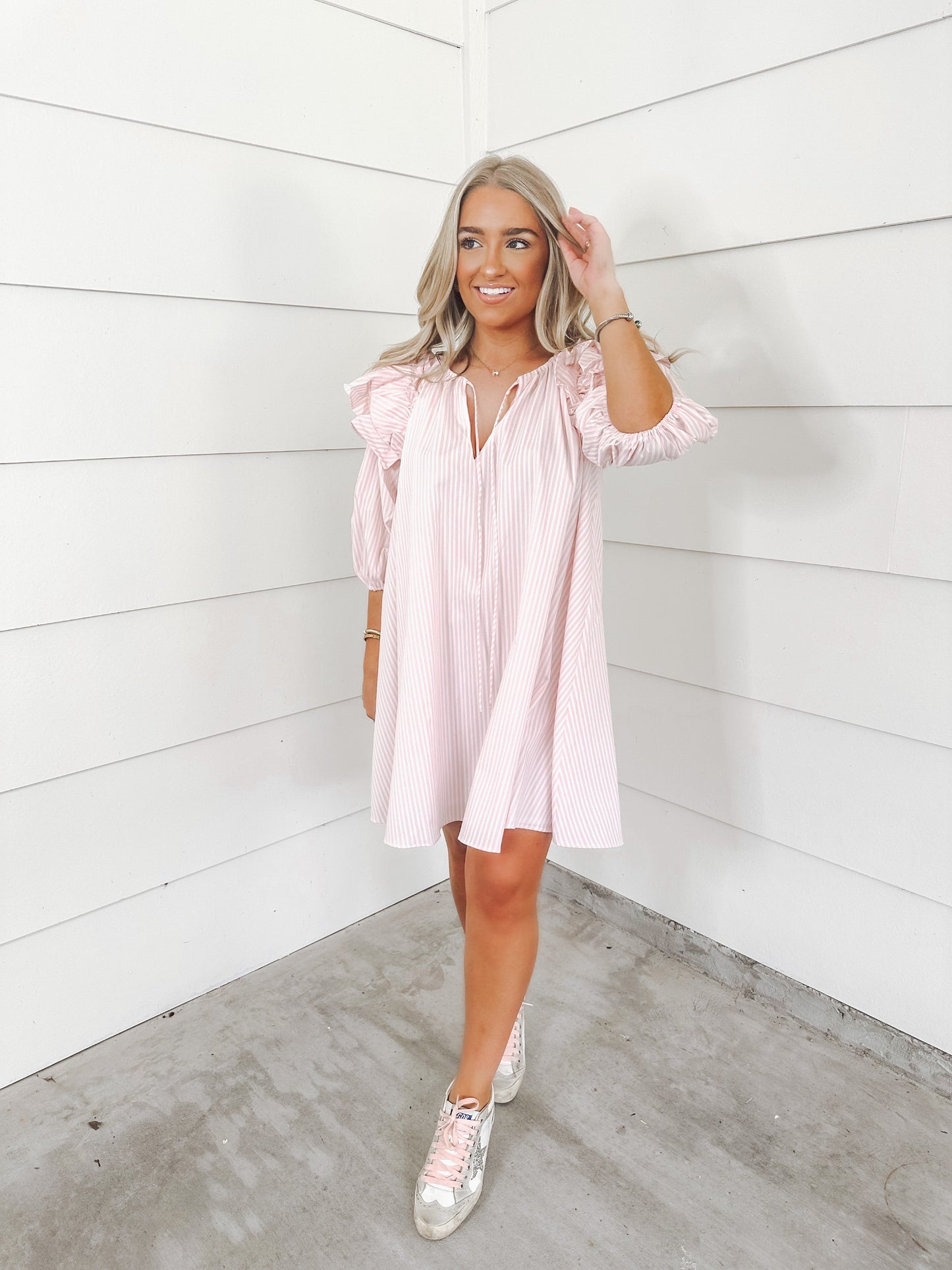 The Sophia Dress Pink