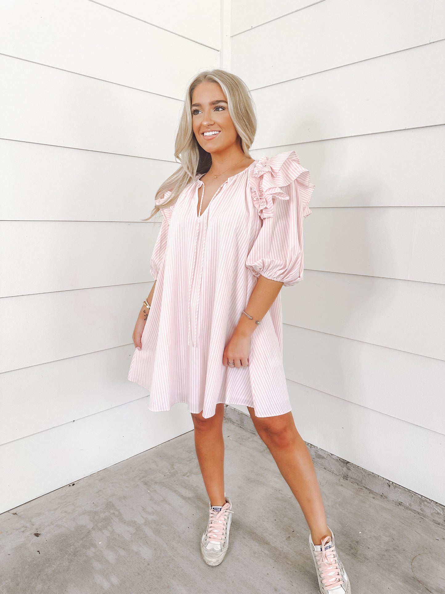 The Sophia Dress Pink