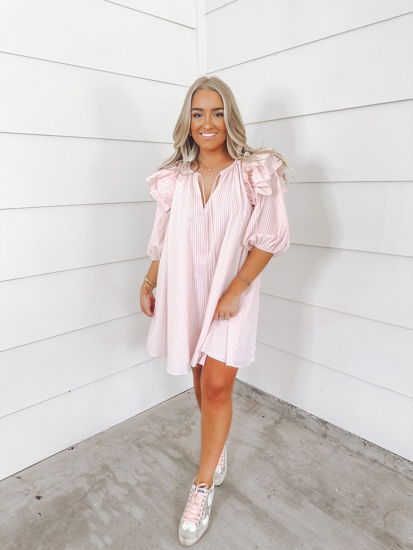 The Sophia Dress Pink