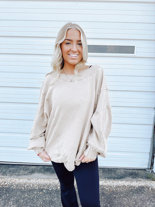 No Blues Oversized Sweatshirt