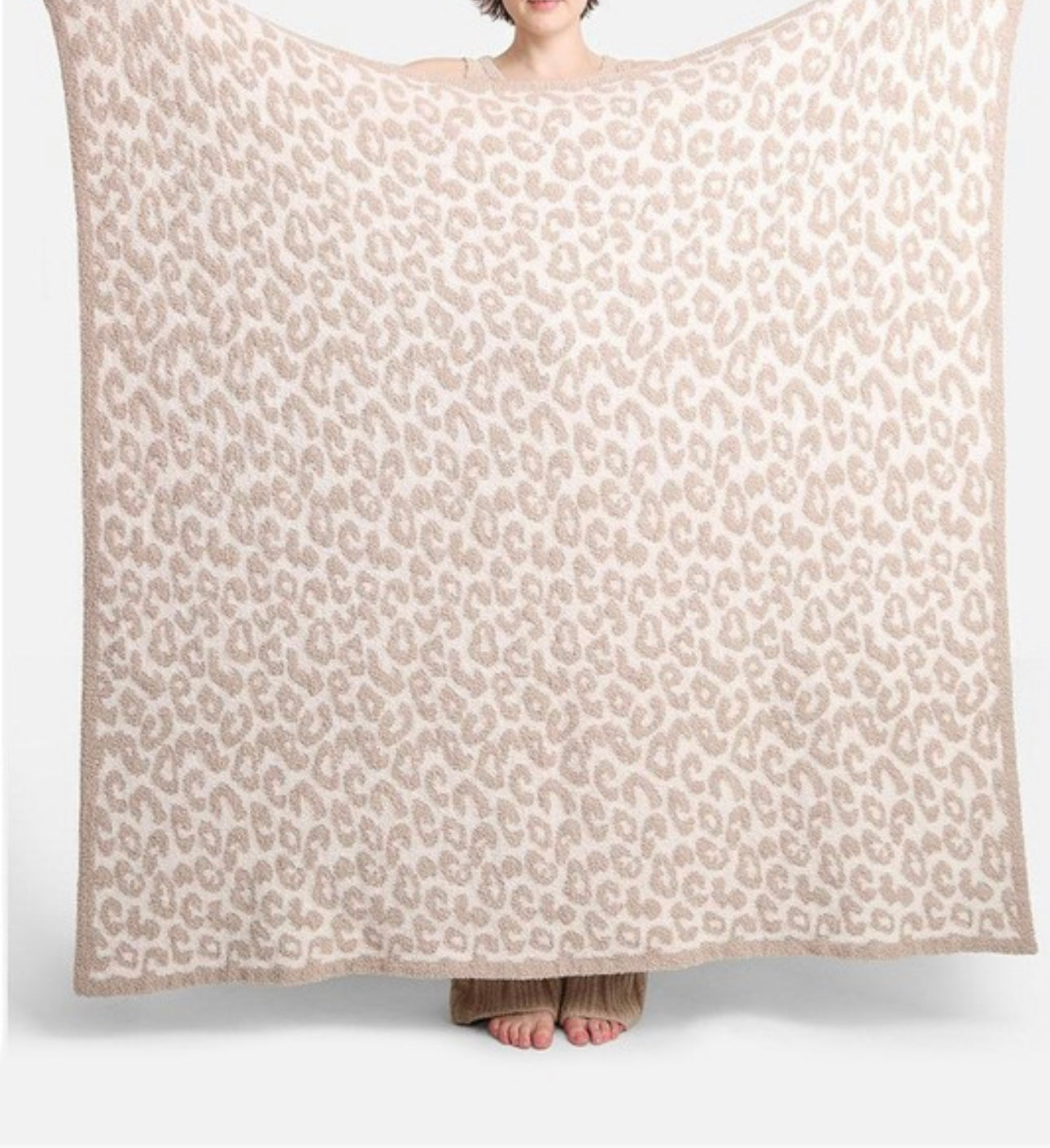 Cozy Blanket (Pink cheetah)