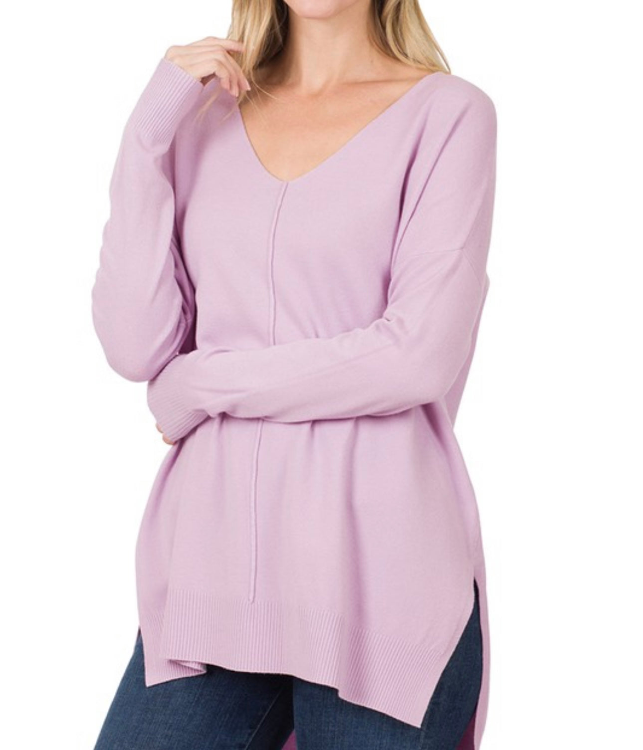 Easy Going Sweater LAVENDER