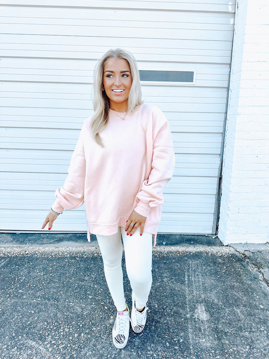 Peachy Oversized Sweatshirt