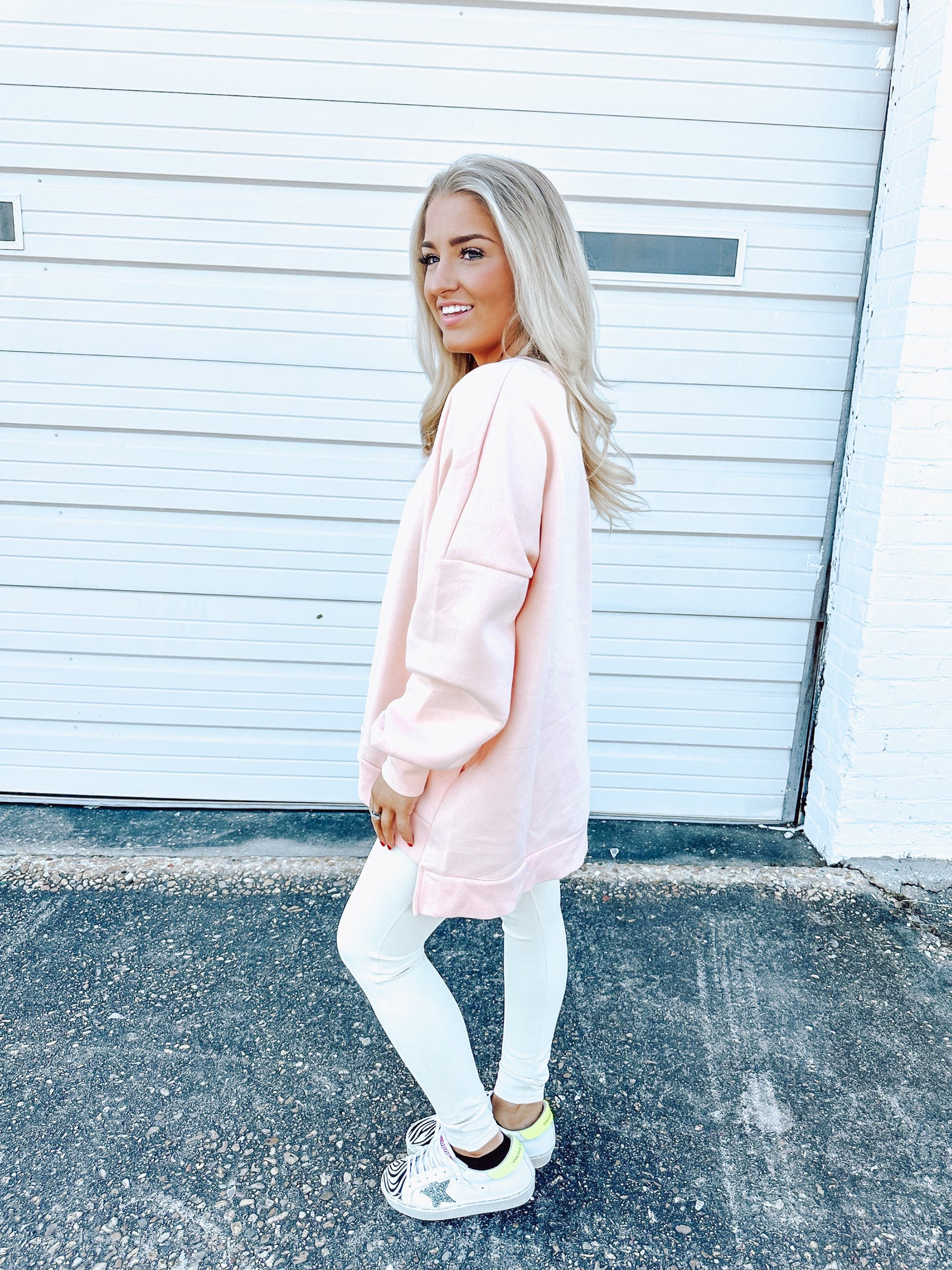 Peachy Oversized Sweatshirt